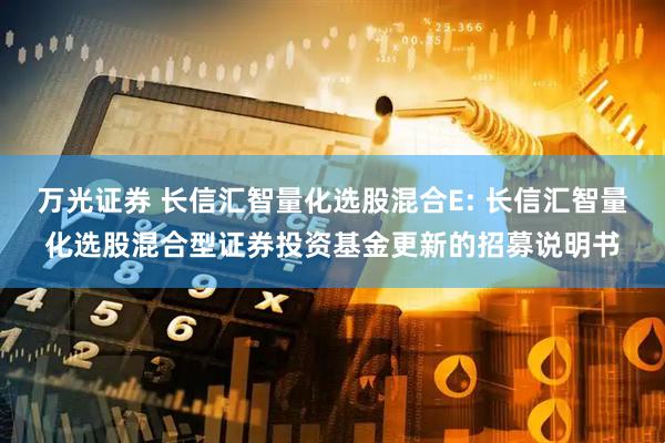 万光证券 长信汇智量化选股混合E: 长信汇智量化选股混合型证券投资基金更新的招募说明书